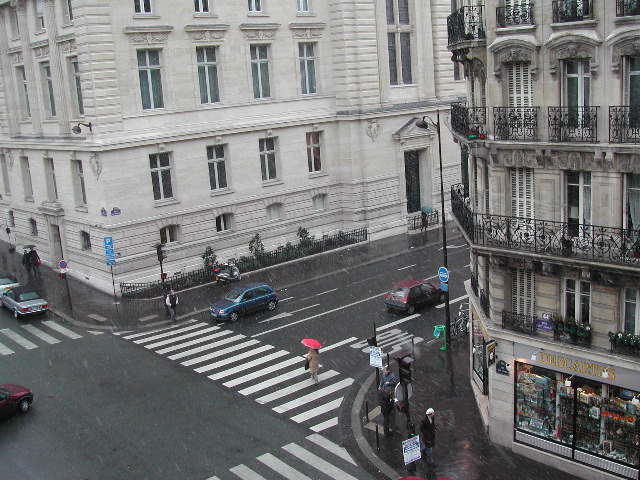 our room looking to the Sorbonne